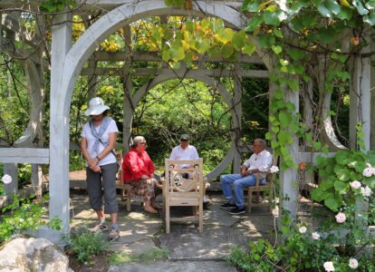 Garden Arbor in Mt Desert Island Maine